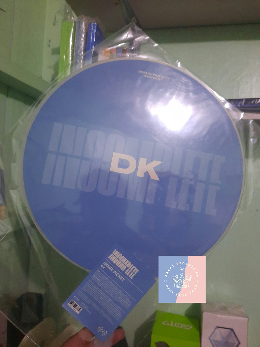 GREATSEOKMIN's tweet photo. wts lfb

DK incomplete picket sealed official dokyeom
have never opened the original plastic

loc: angono, rizal
mop: gcash
mod: jnt, ggx, sco
dop: 2 days after oc / prio payo https://t.co/qBXYv2IFRZ