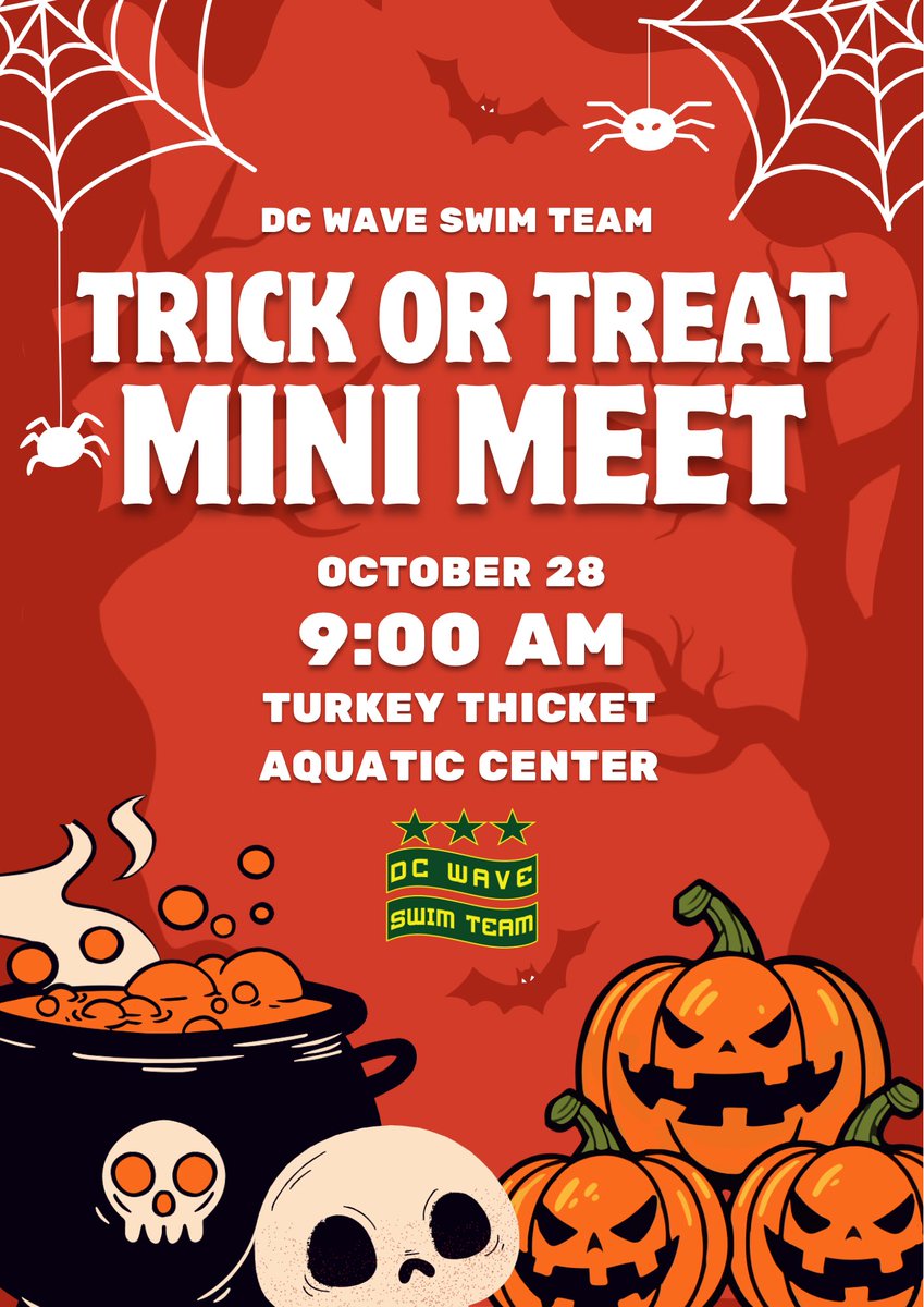 Next Saturday, October 28 we will host our first meet of the 2023-2024 season at Turkey Thicket! Trick or Treat Mini Meet information and details can be found online (click link below)

gomotionapp.com/team/pvdcpr/pa…