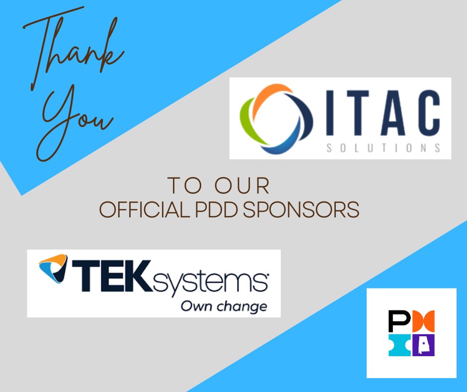 🙌 We're feeling incredibly grateful for the amazing support we've received from our generous sponsors for the PMICAC Professional Development Day! 
Thank you to <a href="/TEKsystems/">TEKsystems</a> and @ITAcareers for their invaluable contributions. 
 #SponsorAppreciation #Gratitude