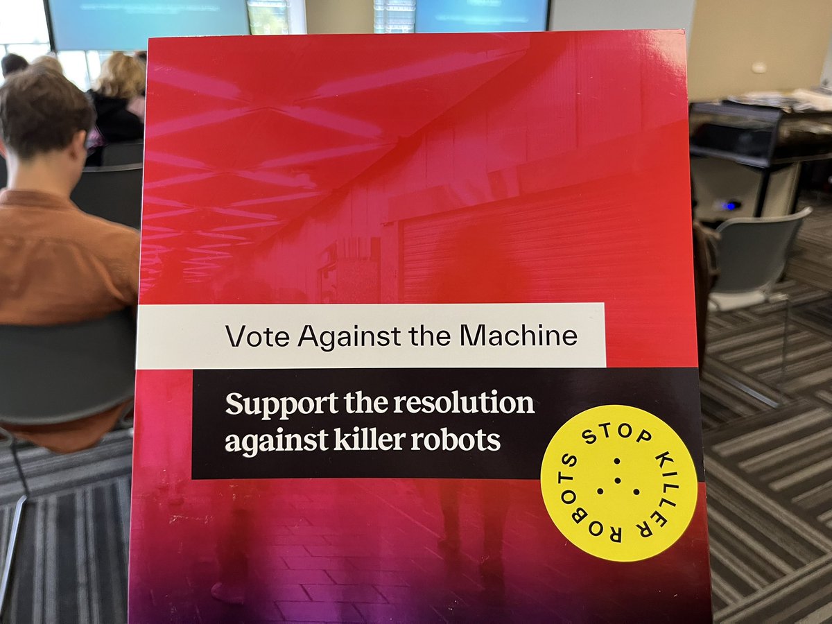 Stop Killer Robots campaign is now comprised of 252 non-governmental organizations from around the world. It is working for  a new international treaty to ban &amp; restrict autonomous weapons systems - a goal firmly supported by 103 countries, <a href="/ICRC/">ICRC</a> &amp; <a href="/UN/">United Nations</a> chief. #HDF2023