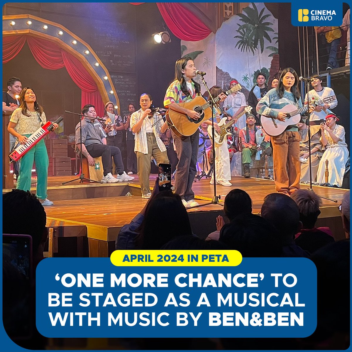 cinemabravoph's tweet photo. BREAKING: PETA to stage ‘One More Chance: The Musical’ featuring the music of #BenAndBen for April 2024.

@BenAndBenMusic @petatheater #PETAOneMoreChance https://t.co/spoz6ZA7mB