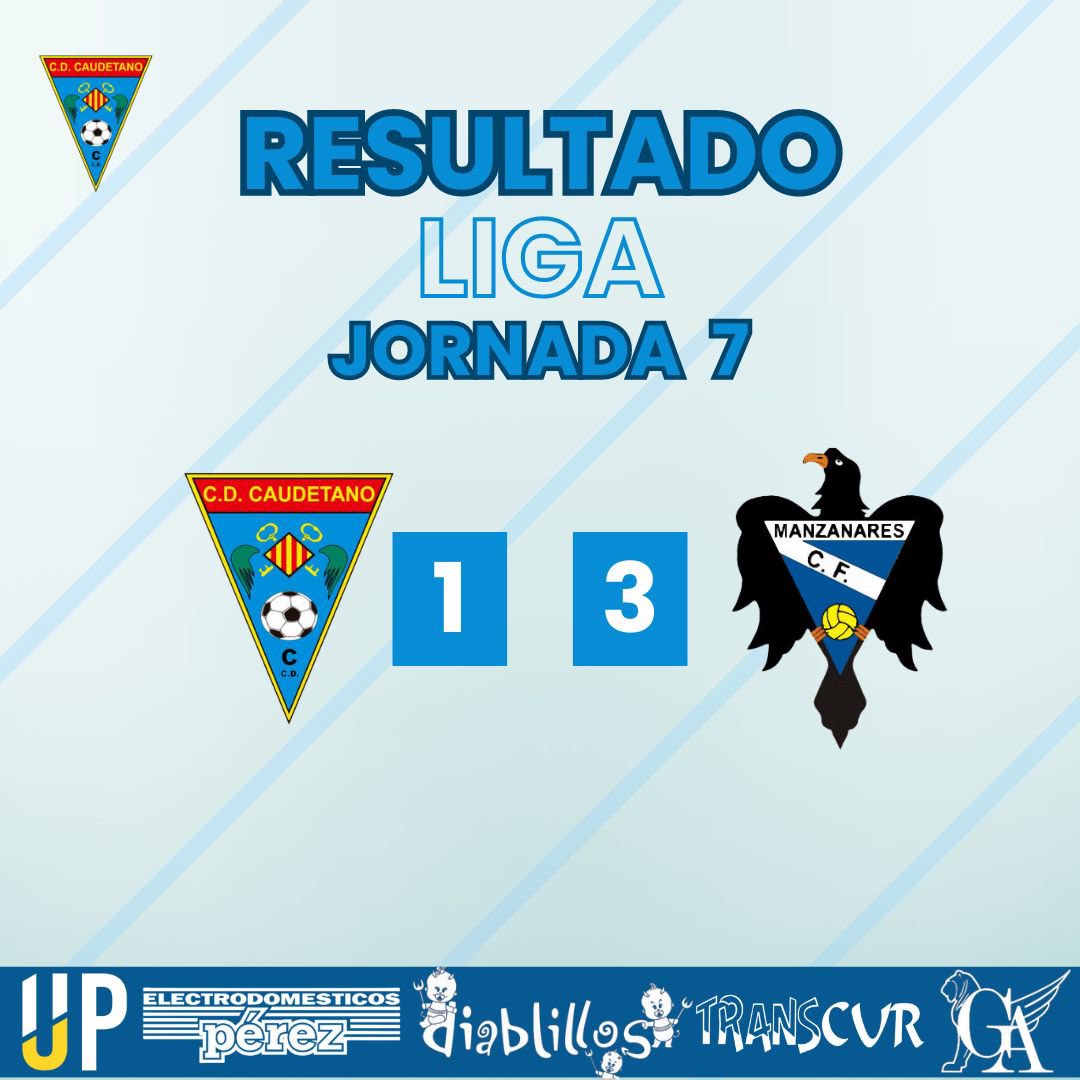 Derrota 1 a 3 contra Manzanares CF