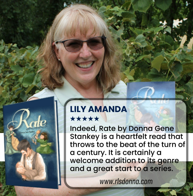 RATE - Donna Gene Stankey &amp; Ramona Hammel

Genre: Historical Fiction

Grab a copy of this book now, available on Amazon, Barnes&amp;Noble or you can go directly to my website rlsdonna.com to get a copy of my books. 📚
.
#author #bookreview #bookrecommendations #reader