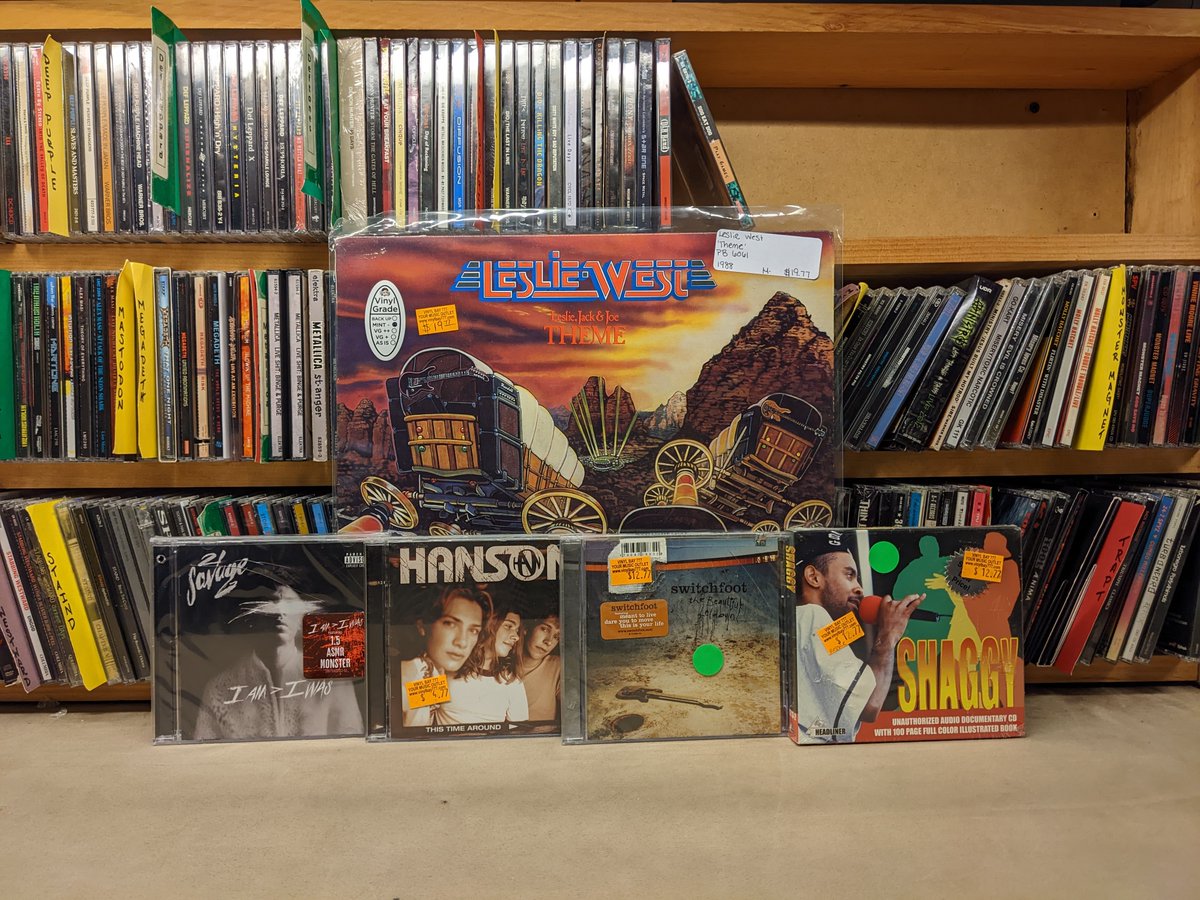VinylBay777's tweet photo. Happy Birthday to rapper #21Savage (31), #Hanson's #ZacHanson (38), #Switchfoot's #JonForeman (47), reggae artist #Shaggy (55) and #Mountain's #LeslieWest (late, 78).
Find music from these artists on new and used #vinyl and #CD at #VinylBay777. https://t.co/svyc5OsihC