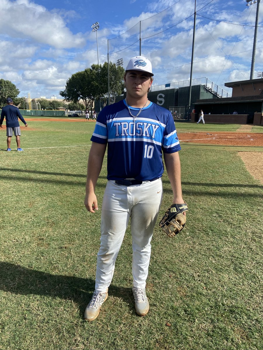 ✭Five Tool Texas✭ (@fivetooltexas) on Twitter photo F: <a href="/Troskytexas/">Trosky Texas Baseball</a> Scout Team 2025 Ina/Tanguma 10, Houston National 2025 0
PoG: <a href="/MooringAyden/">Ayden mooring</a> 4 IP, 5K F: <a href="/Troskytexas/">Trosky Texas Baseball</a> Scout Team 2025 Ina/Tanguma 10, Houston National 2025 0
PoG: <a href="/MooringAyden/">Ayden mooring</a> 4 IP, 5K