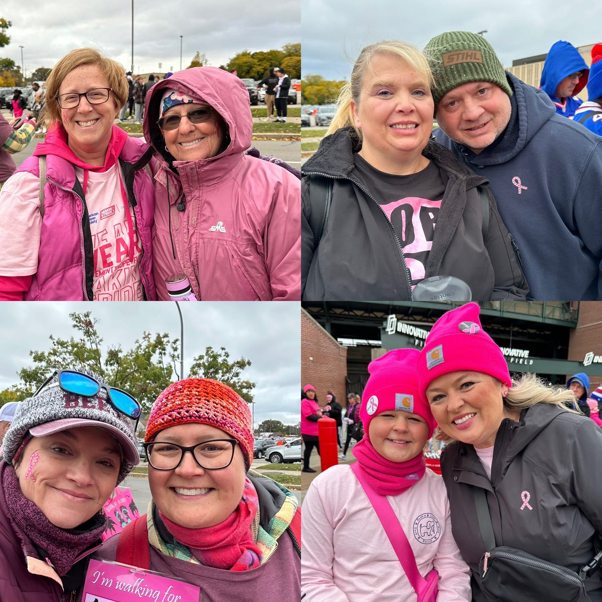 Thanks for all the wonderful support today! Team BBFA had a great morning at the #makingstridesagainstbreastcancer walk! #teambbfa #bbfa #bbpride 💗