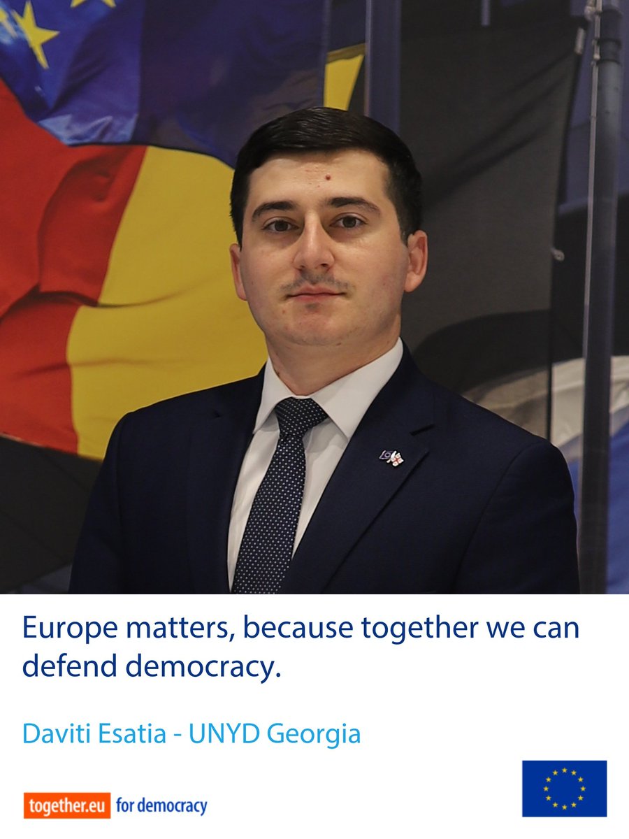 #Georgia's Youth Representative to the UN, @EsatiaD at @EUparliament 🇬🇪🇪🇺  
#EU #EU4Georgia #StrongerTogether