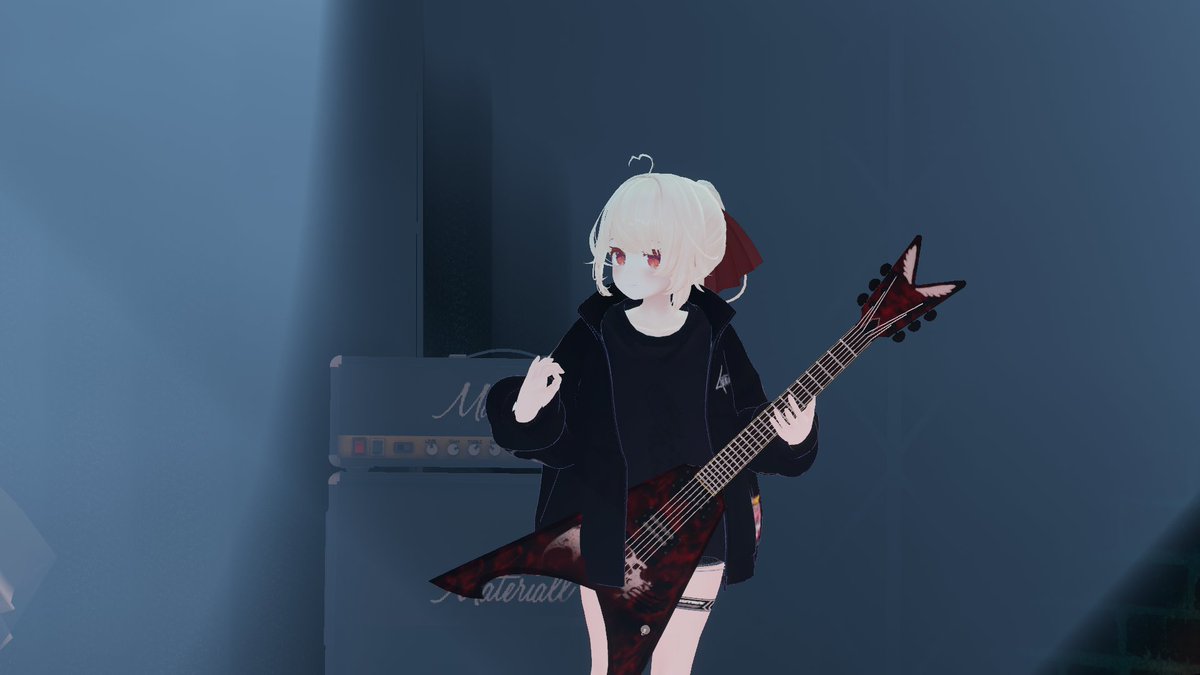 Venom_sss's tweet image. AlternoiseもLAUTRIVもめちゃかっこよかった、語彙力なくてもうしわけないけど、VRのライブ初だったので、色々衝撃だった。観客席からちょいちょい「プロじゃん！」って声があって、ほんまそれ！ってなった。
ライブ最高でした～！見に行けて本当良かった😭
#バチャマガ #LAUTRIV #Alternoise