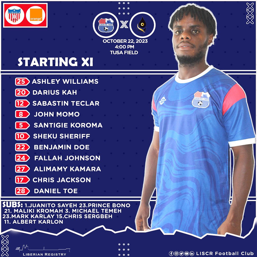 Here’s how the Shipping Boys line up for the match against Oilers.