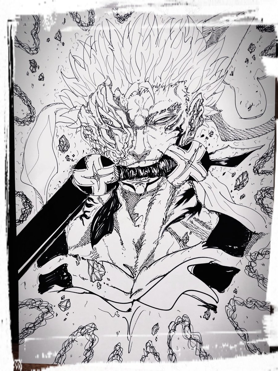 嗚呼美しき呪いの王 #wj47 #呪術本誌 #呪術廻戦 #両面宿儺 #イラスト