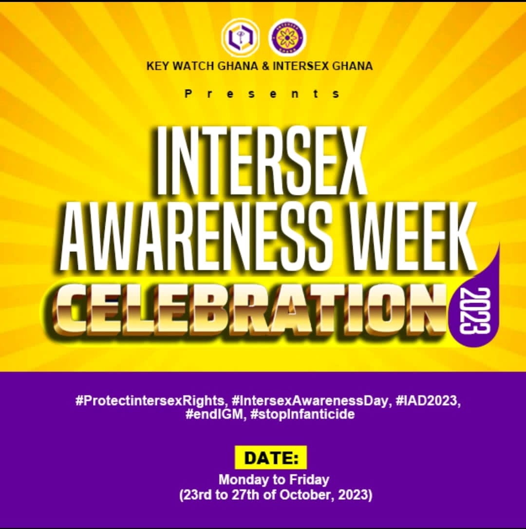 26th October is marked as World Intersex Awareness Day, join us for our week long celebration of World Intersex Awareness Day
#worldintersexawarenessday
#intersexrights 
#StopIGM 
#intersexawareness
#protectintersexchildren 
#stopcontrollingintersexbodies 
#intersexlivesmatter