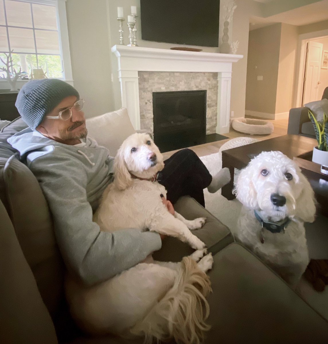 The gospel according to dogs… ❤️ #TheBookofDoodle #SundayMorning