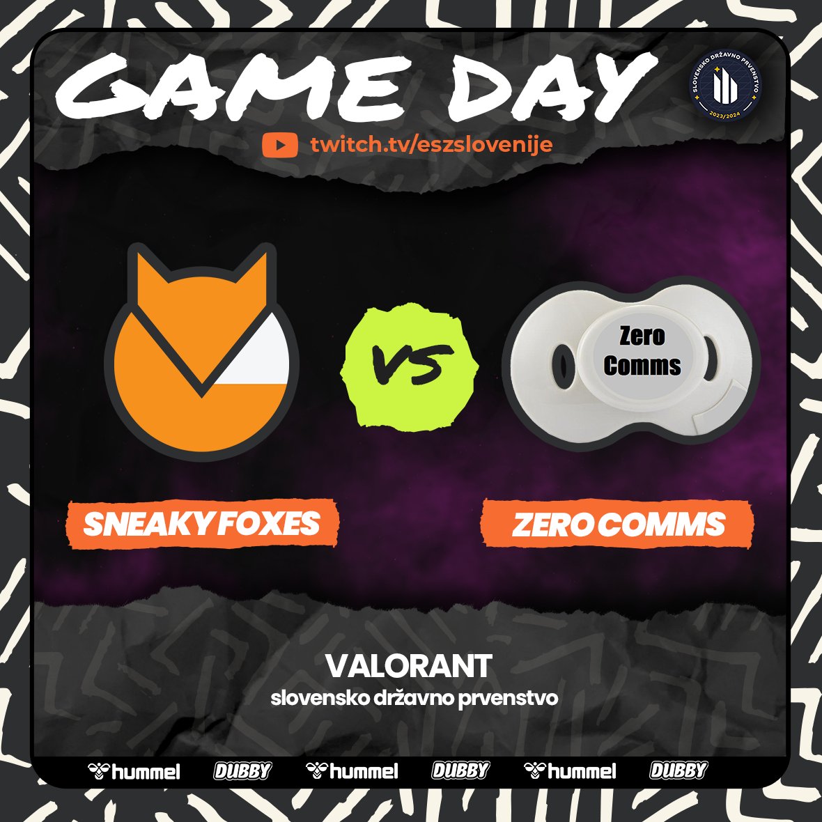 Just one more match and we'll all sleep peacefully.
<a href="/eszslovenije/">E-športna zveza Slovenije</a> 
Partnered with: hummel, <a href="/DubbyEnergy/">DUBBY®</a>