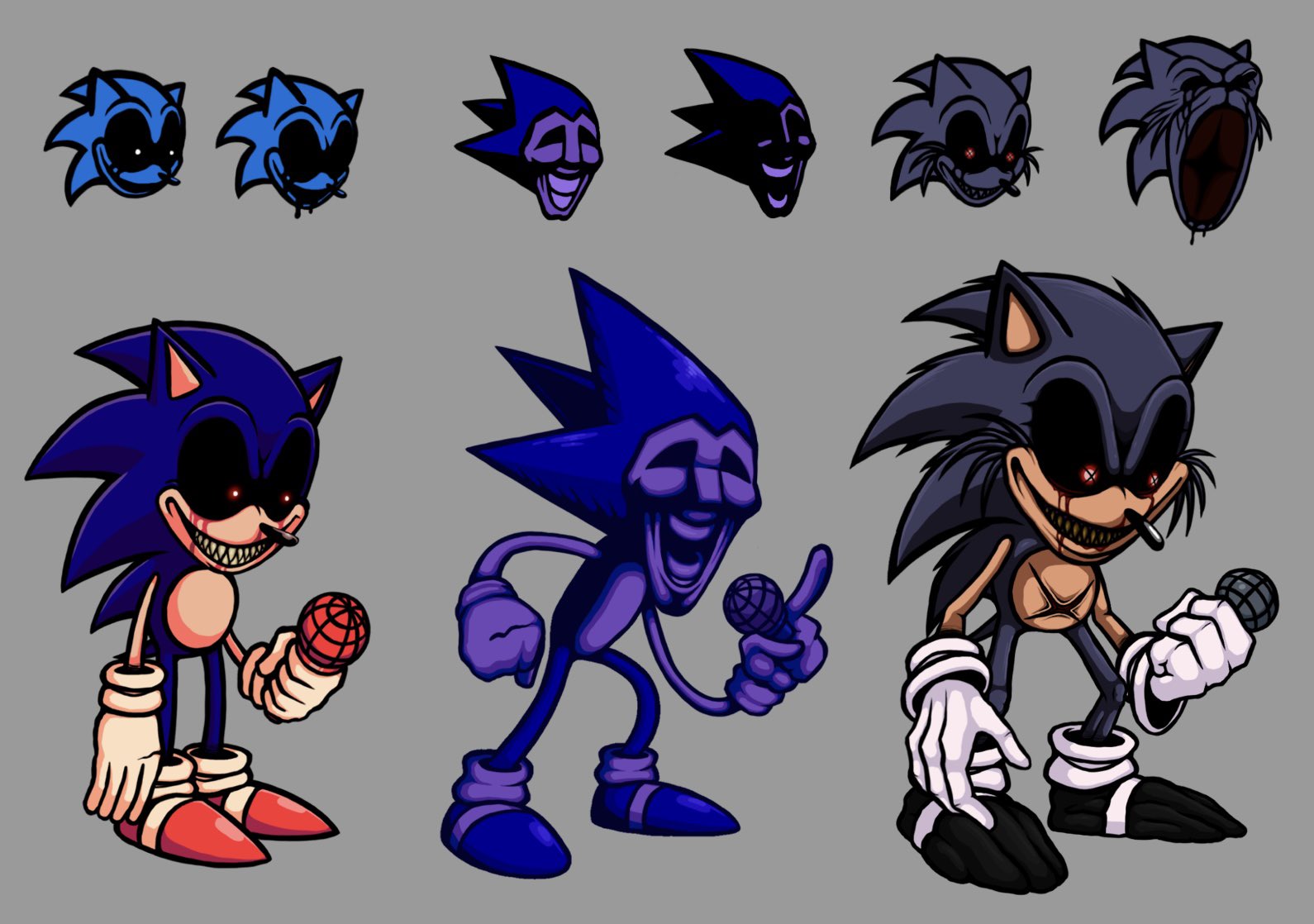 ✖️CAL✖️ on X: My take own Sonic EXE mod🙃 #SonicEXE   / X