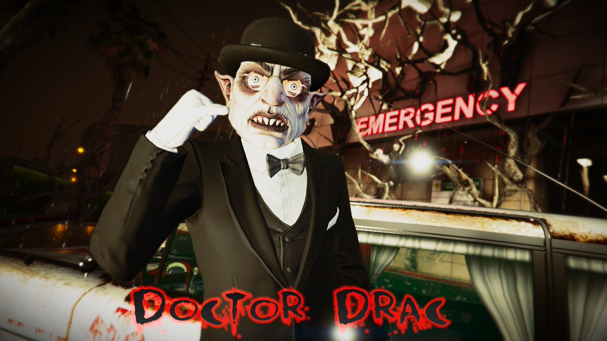 Rustic_Black's tweet image. Doctor Drac - The sessions 

#VCREW | #TIME4TEA | #SnapAddicts 
#gta | #Gtaonline 

#HalloweenHell | #Halloween