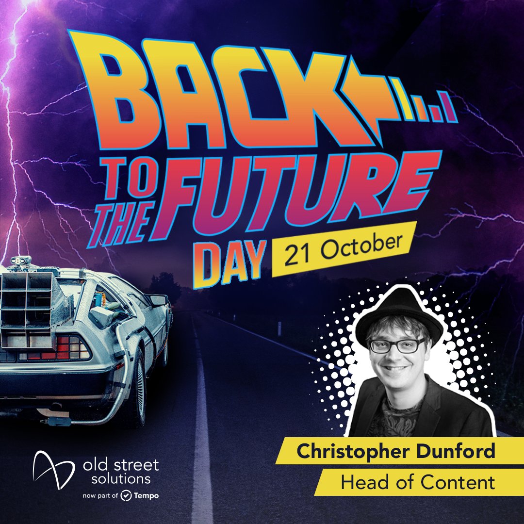 If only Teodora could go back to the future and fix her inability to schedule this post at the right time 😳
We’re celebrating Christopher Berry’s favorite movie trilogy EVER! The first #BackToTheFuture day was October 21 2015, the day Marty travelled to the future in Part 2.