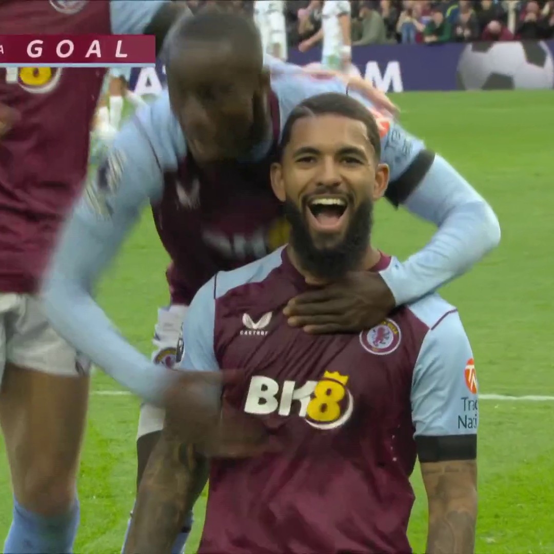 Douglas Luiz has the breakthrough for Aston Villa at Villa Park!📺 @USANetwork