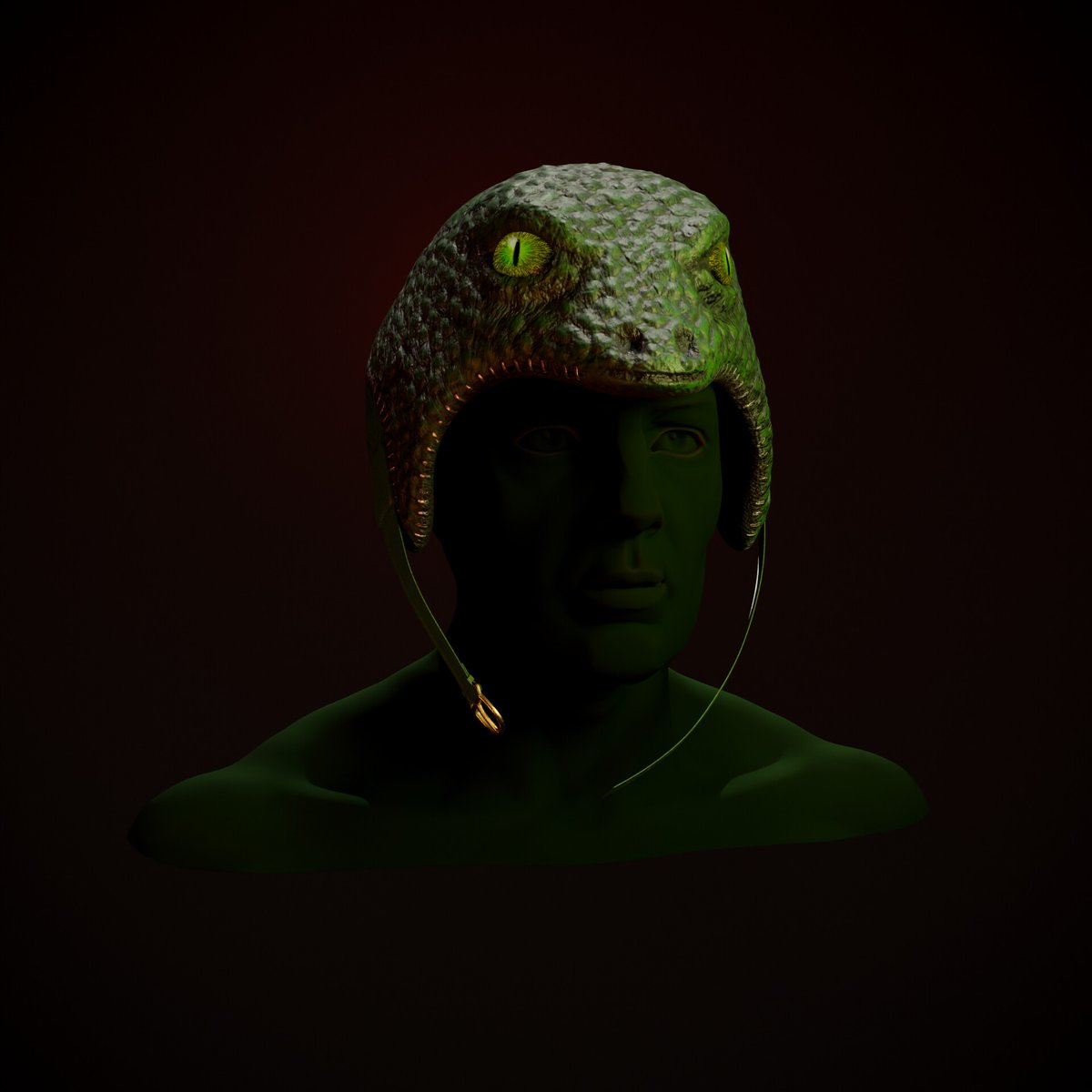 aunsbaig2's tweet photo. Crocodile Cap
#3d #3DPrinting #blender #zbrush #substancepainter 
#Texturing #Rendering #crocodile #cap #Fantasy https://t.co/zInjV2YD8k