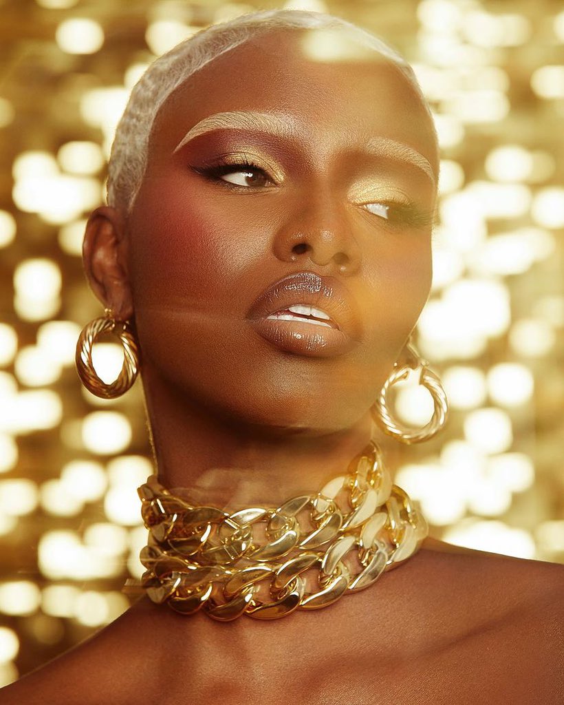 campussnap0's tweet photo. Whoever said “Everything that Glitters is not Gold” clearly hasn’t shot with us yet ✨

Photographer: @ishootfacez 
Model: @yesimshay_ 
Mua: @courtneejaneen 
Styling: @courtneejaneen #campussnap https://t.co/JcAPZFUfaC