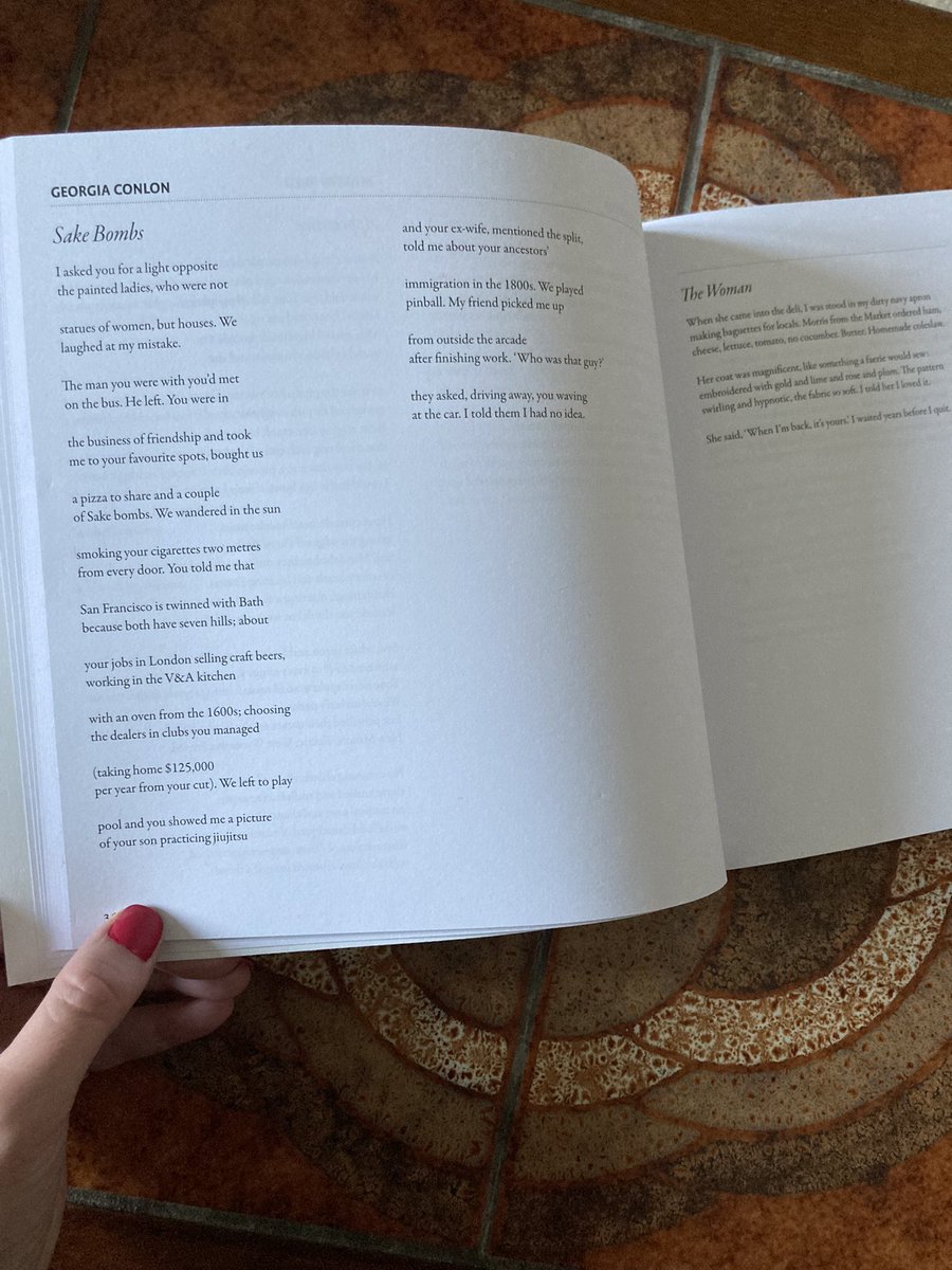 GCtheWriter's tweet image. A Sunday selfie to say how honoured I am to have two of my poems - ‘Sake Bombs’ and ‘The Woman’ - published in issue 69 of The North. These poems were part of a series I did on meetings with strangers. 💚 Thank you @poetrybusiness for choosing my work