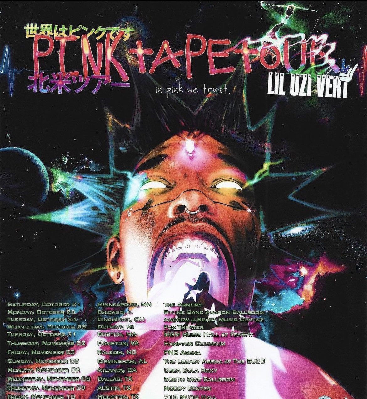Lil Uzi Vert - Pink Tape Tour