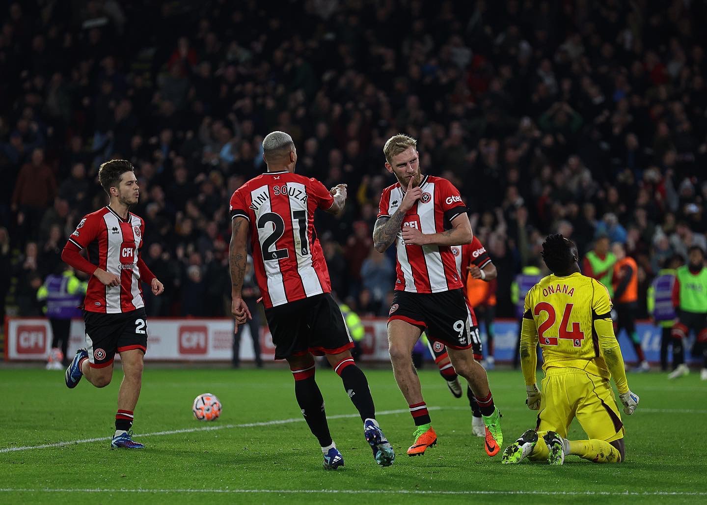 Sheffield United on X: Sheffield United condemn the racist, abusive and  threatening messages that have been sent to Wes Foderingham after  yesterday's game against Spurs. The club will now work with relevant