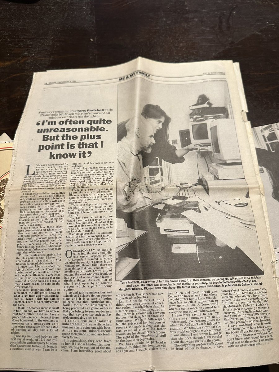 Also found this interview from 1992 ❤️