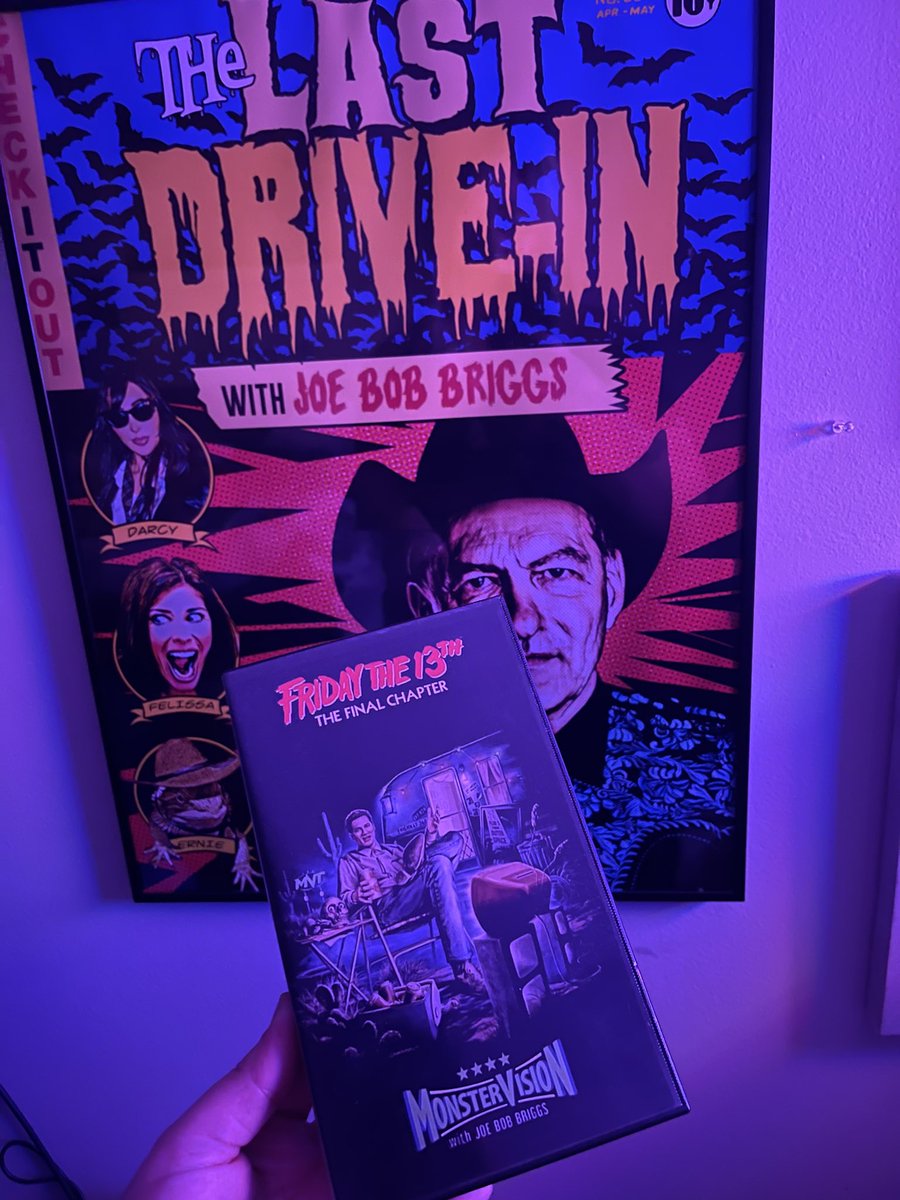 JennL009's tweet photo. @Liv1ngDead_Girl friday the 13th the final chapter..monstervision style tho! https://t.co/wZcAyd7u3f