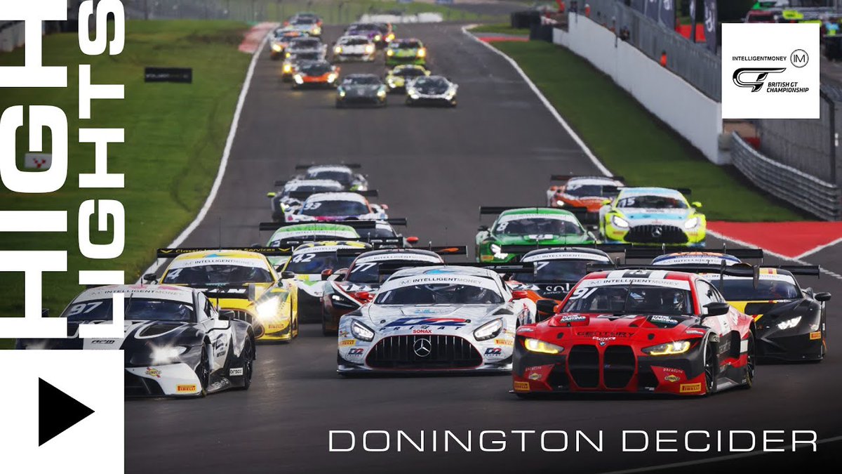 HIGHLIGHTS | #DoningtonDecider | Intelligent Money British GT Championship 2023 dlvr.it/SxntVh