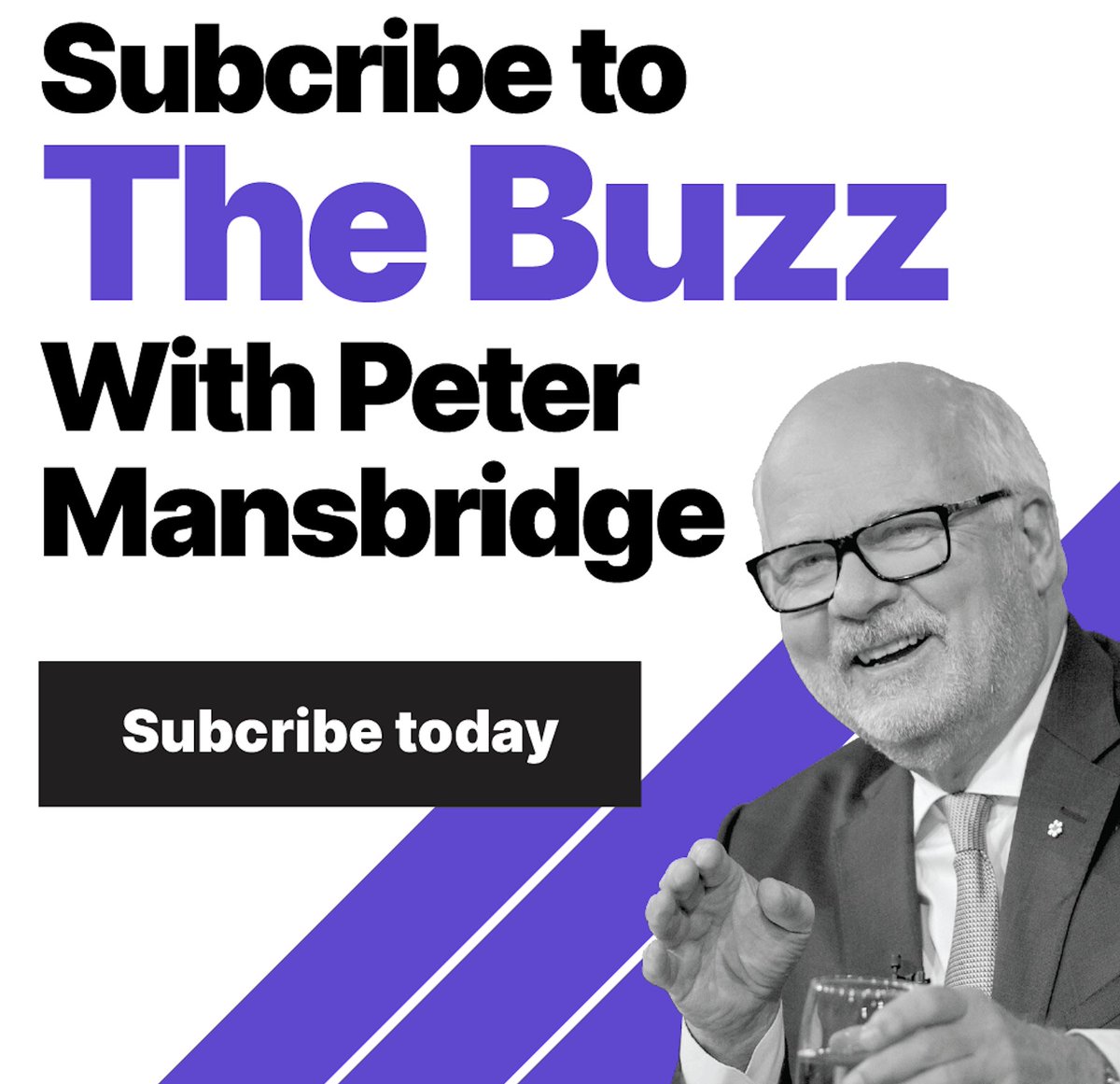 bruceanderson's tweet photo. Want a lively take on the week's news, written by someone who knows news? Introducing our FREE weekly newsletter, The Buzz, written by @petermansbridge powered by @NationalNewswatch - take a few seconds to subscribe, right here: https://t.co/hZ9FH5buav #cdnpoli #cdnpolitics https://t.co/bv0B4kxnoS