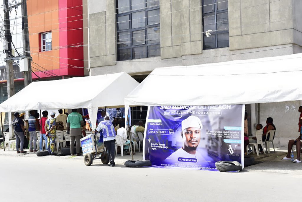 PrisciliaAmadi's tweet photo. Ikeja #RVFoundation free medical outreach is going smoothly so far.

This is the fourth location in Lagos so far, Ikeja is our 3rd LGA.

@GRVlagos genuinely cares. If you are in Oshifila Street, Lagos, please come out!! https://t.co/iq3PkQ991w