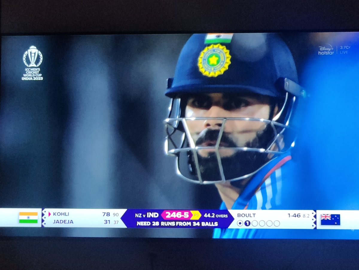 aditya_progryss's tweet image. Kohli&apos;s 100 or Jadeja&apos;s 50 ? What do you think #INDvsNZ #Worlds2023