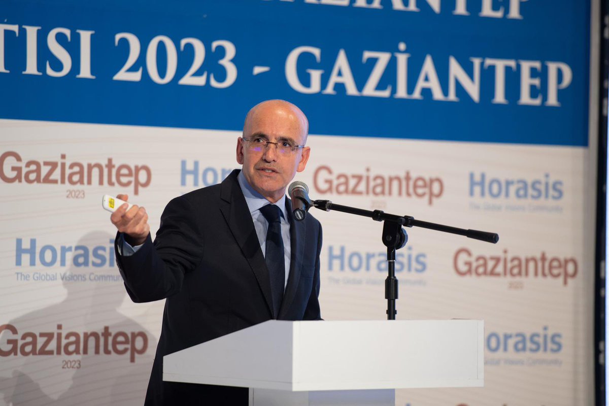 Uluslararası alanda faaliyet gösteren 300’den fazla firma temsilcisi, bilim insanı ve yatırımcının iştirakiyle bu yıl Gaziantep’te düzenlenen ‘Horasis Global Toplantısı’na katıldık. <a href="/HorasisOrg/">Horasis</a>

Toplantı kapsamında, #Türkiye ekonomisinin görünümüne ilişkin yaptığım sunumda