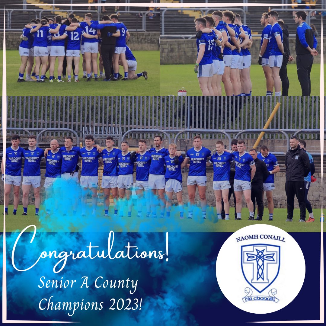 Michael Murphy Sports &amp; Leisure Senior County Final 2023

FULL TIME
Naomh Conaill: 1-16 
Gaoth Dobhair: 1-08

WE ARE COUNTY CHAMPIONS 💙🤍