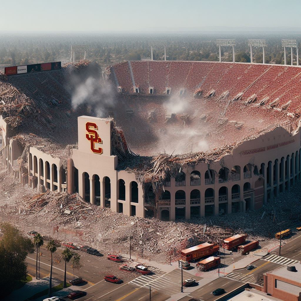 thesoonerzone's tweet photo. Lincoln Riley arrives and everything falls apart for the Trojans https://t.co/knKoD9F4zp