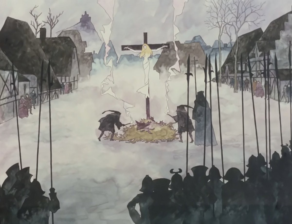 delete_user's tweet image. Belladonna of Sadness (1973) by Eichii Yamamoto 

#retro #art #japan #women #70s  #background #anime #animation #cinema #yamamoto #F1Sprint