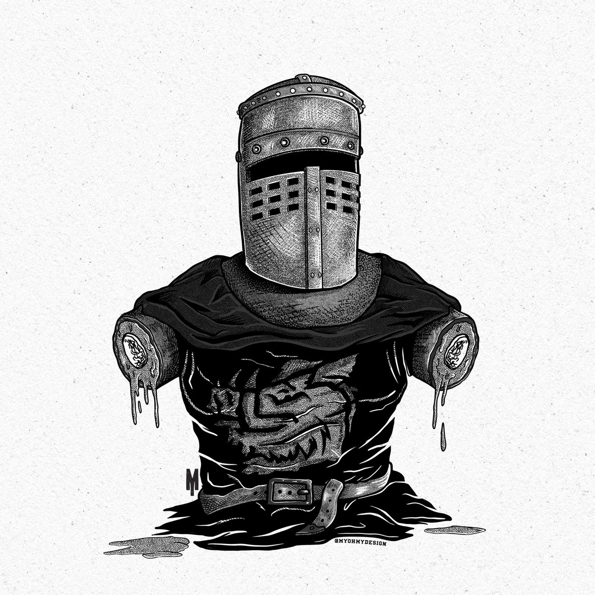 myohmydesign's tweet photo. #inktober - Day 22/31: Scratchy

'Tis but a scratch!'

@inktober #inktober2023 #scratchy #inktober2023scratchy #tisbutascratch #montypythonandtheholygrail #inkdrawing #sketchart #darkart #conceptart #pendrawing #illustrationart #blxck #darkartists #linework #inkonpaper https://t.co/MhCHvVpA79