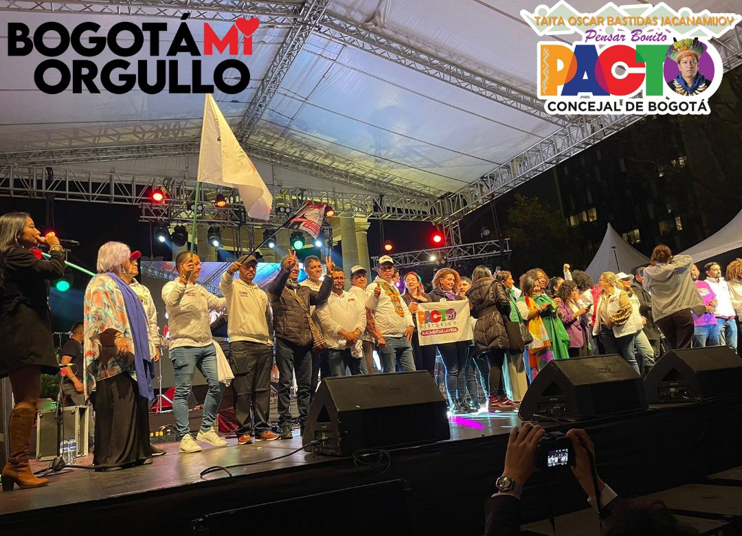 HozkarBJ2's tweet image. Somos la fuerza del cambio para Bogotá, la posibilidad y oportunidad de reescribir la historia de Bogotá, votando 3 veces #PactoHistórico a la JAL, CONCEJO Y ALCALDÍA por @GustavoBolivar 

#BogotaVotaPacto 
#BogotáVotaPacto 
#BogotaMiOrgullo