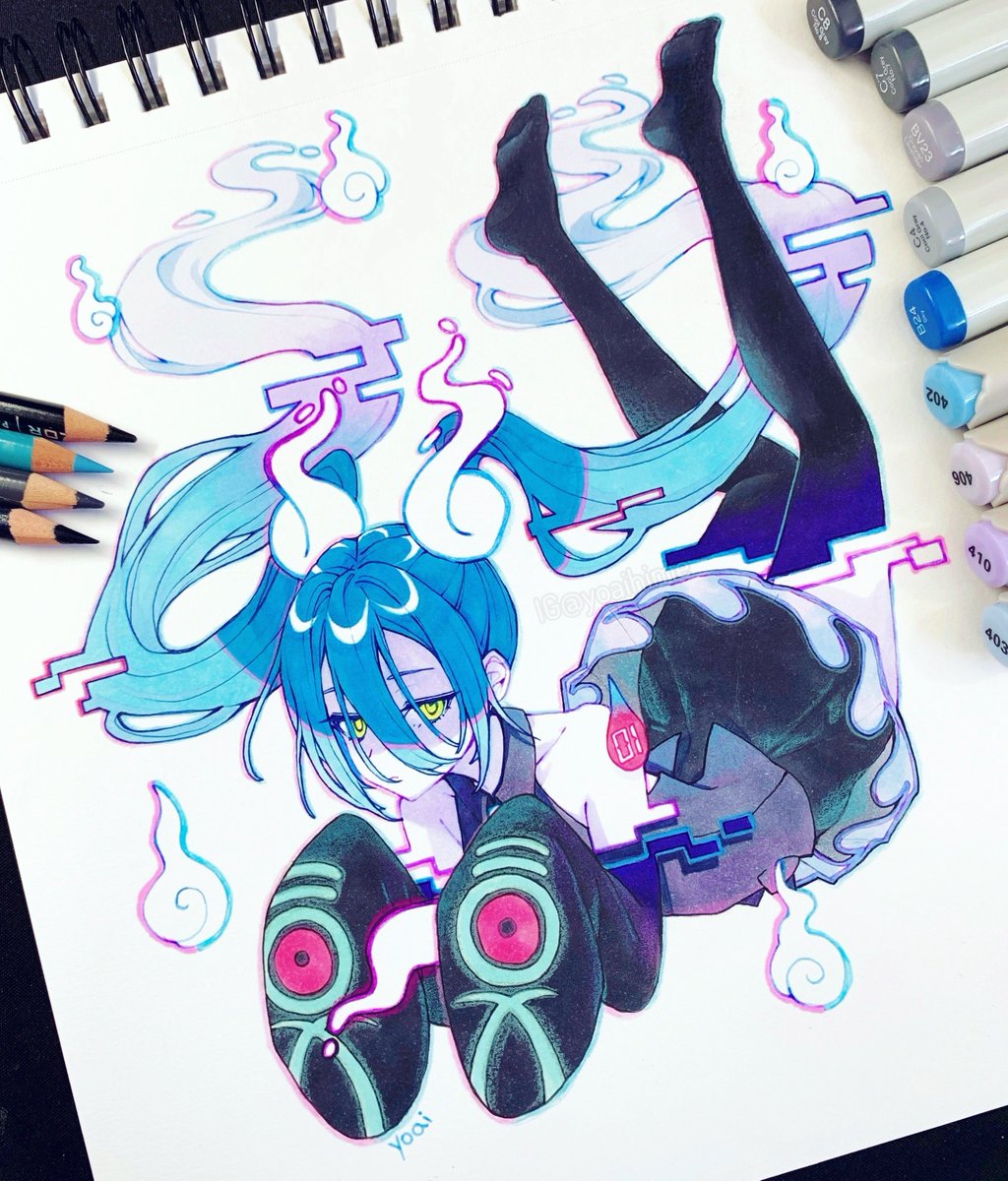 ghost type Miku 🖤#ProjectVOLTAGE