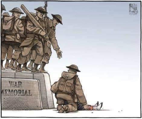 CPercySearle's tweet photo. This editorial cartoon still evokes so much emotion! Our National War Memorial in Ottawa is a sacred place where the Tomb of the Unknown Soldier is located. On this day 9 years ago Cpl Cirillo from Hamilton was murdered while on duty! #duty 🇨🇦#Ottawa https://t.co/af2qhieo5e