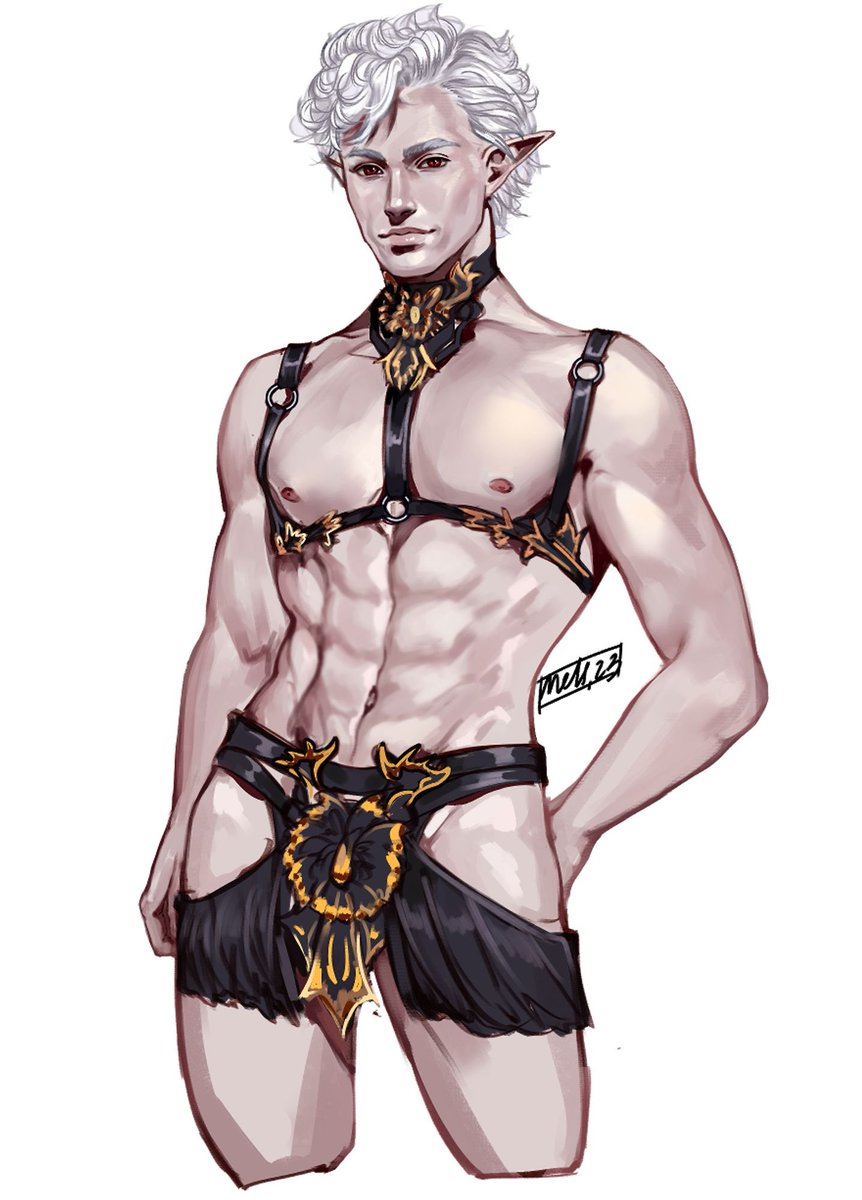 stabby boy in edgy clothes just for funsies #Astarion #bg3 #BaldursGate3