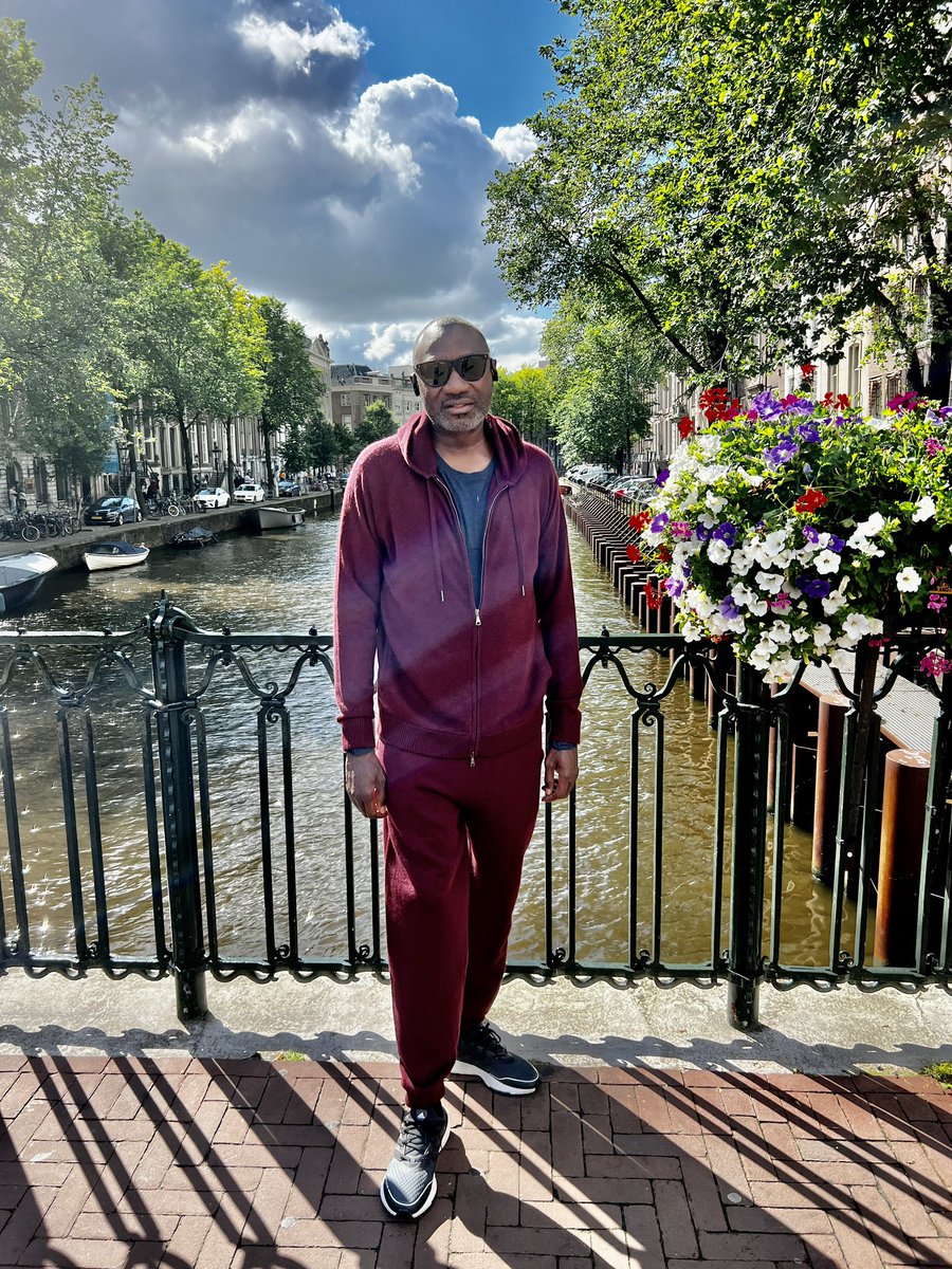 realFemiOtedola's tweet photo. Happy Sunday from the beautiful city of Amsterdam… F.Ote💲 https://t.co/jOrYO6HA3k