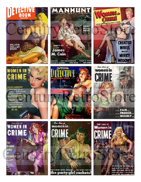 PulpArtMedia's tweet photo. Femme Fatales Pulp Fiction Magazine Cover Art Digital Printable Collage Sheet 
– Available Here: 
https://t.co/O1xKP2LgQt

- Retro Pulp Covers, Vintage Illustrations, Pin-Ups - Instant Download 
#femmefatales #pulpart #digitalcollage #digitaldownloads
https://t.co/fJTw9fY2S3