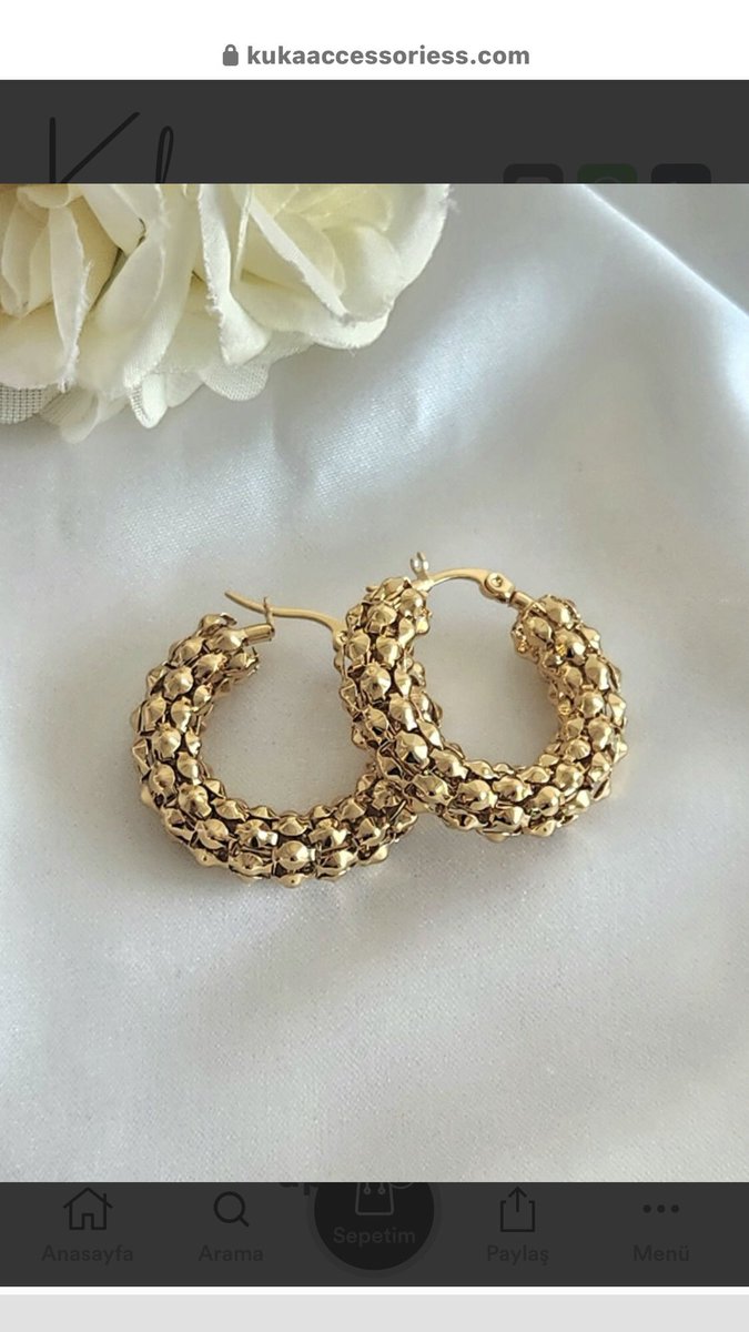 ✅Tırtıl Çelik Halka kipe 
😍Göz Alıcı bir küpe modelleri arasından herkesin vazgeçilmez tercih ettiği bir modeldir .
tasarımının göz kamaştırıcı bir etkisi vardır
👉Fiyatı:159,99₺ yerine 139,99₺
Sipariş için aşağıdaki linki tıklayın 
📌 
🌐enuygunhersey.com