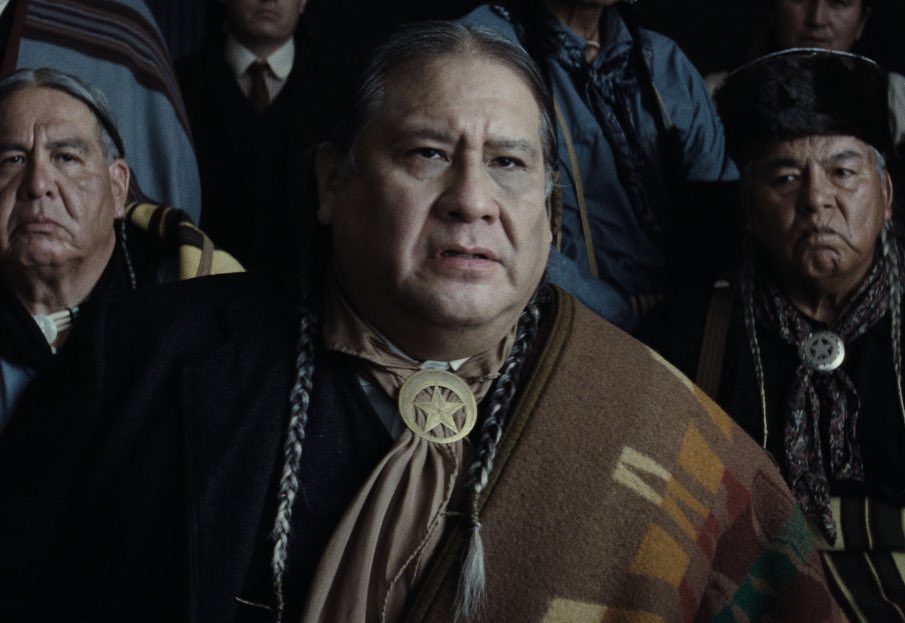 Deeply moved to learn that Yancey Red Corn, who plays Chief Bonnicastle with such spiritual force in KILLERS OF THE FLOWER MOON, is the great-grandson of Raymond Red Corn Sr, who was poisoned during the Reign of Terror. His murder was never solved.