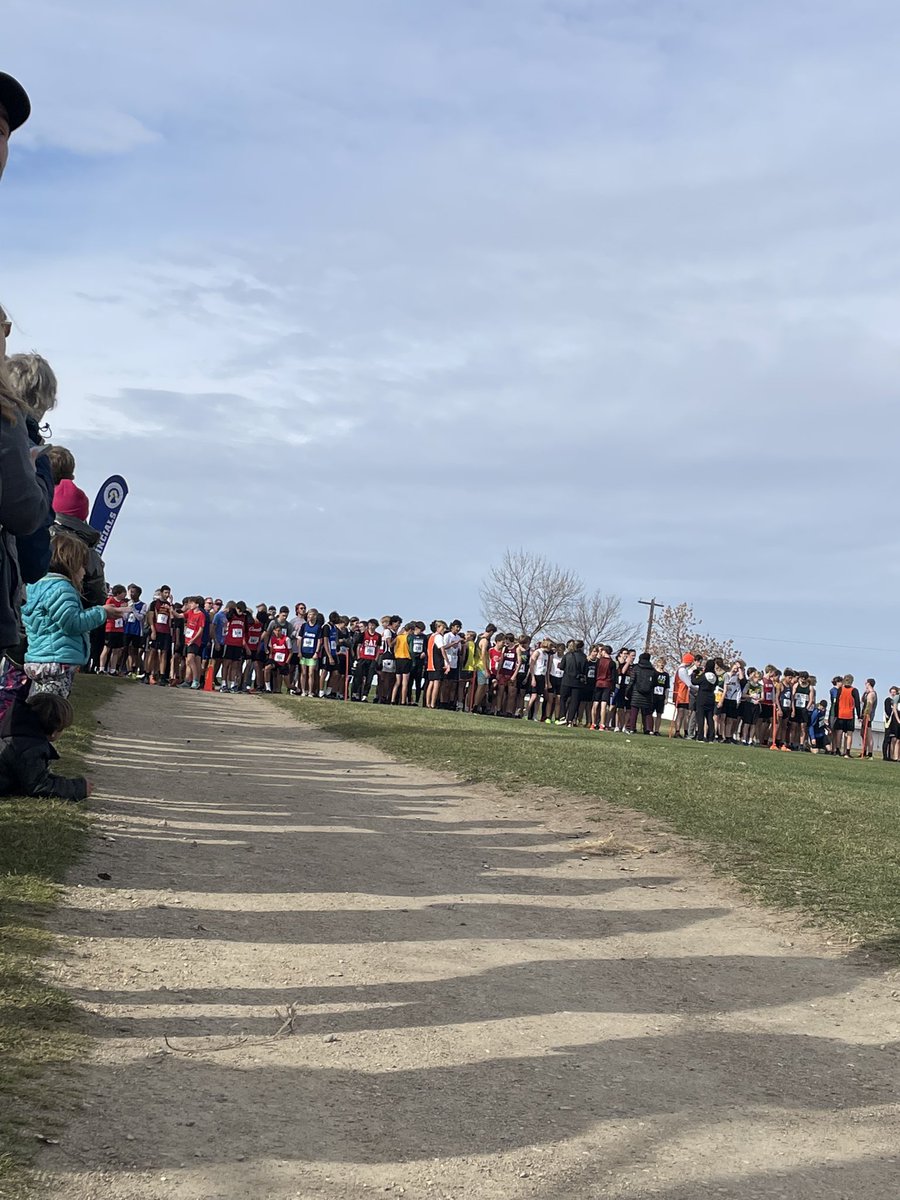 cchschool's tweet photo. Congrats to Zach and Petra who represented CCH at the Provincial Cross Country Championship in Trochu on the weekend. Both athletes ran exceptionally well finishing in the top of very competitive fields of athletes from all over Alberta. (Zach 14/124 and Petra 16/120). #rollcougs https://t.co/d0abYGy8qR