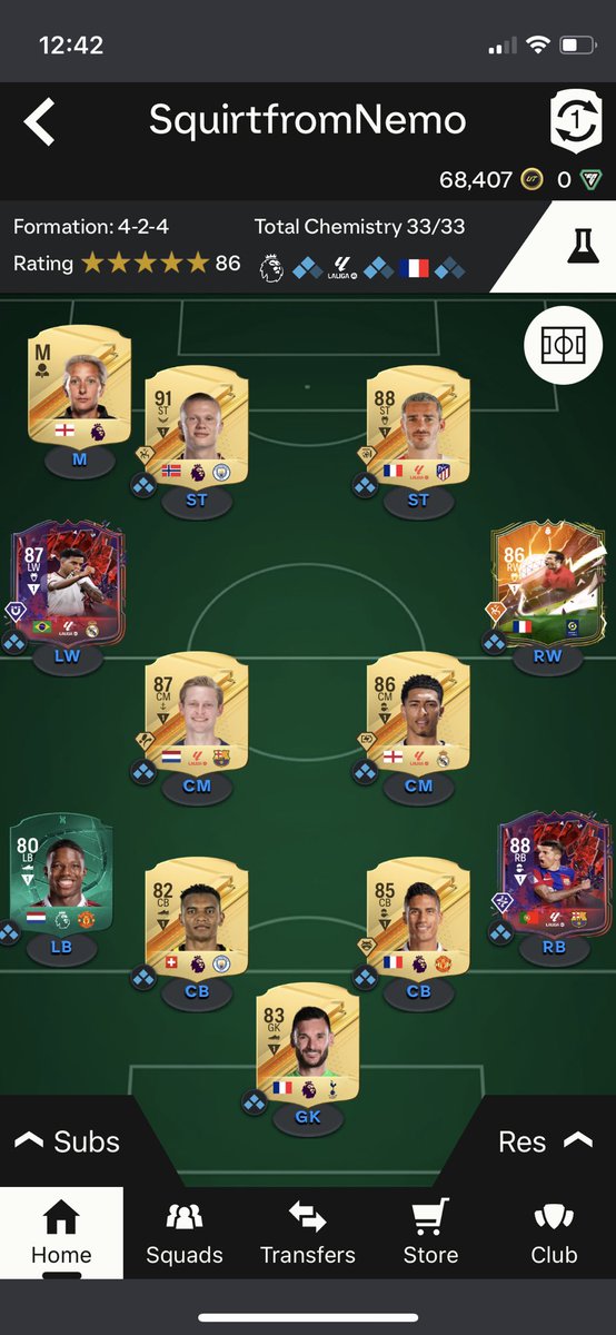 ilylexture's tweet photo. @FUT24News First owner squad https://t.co/qgDtXyLORj