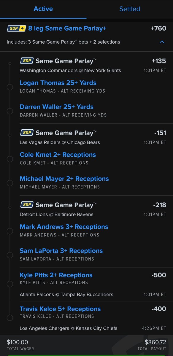 #GamblingTwitter #GamblingX #GamblingCommunity #NationalTightEndsDay Easy 💰 🤑