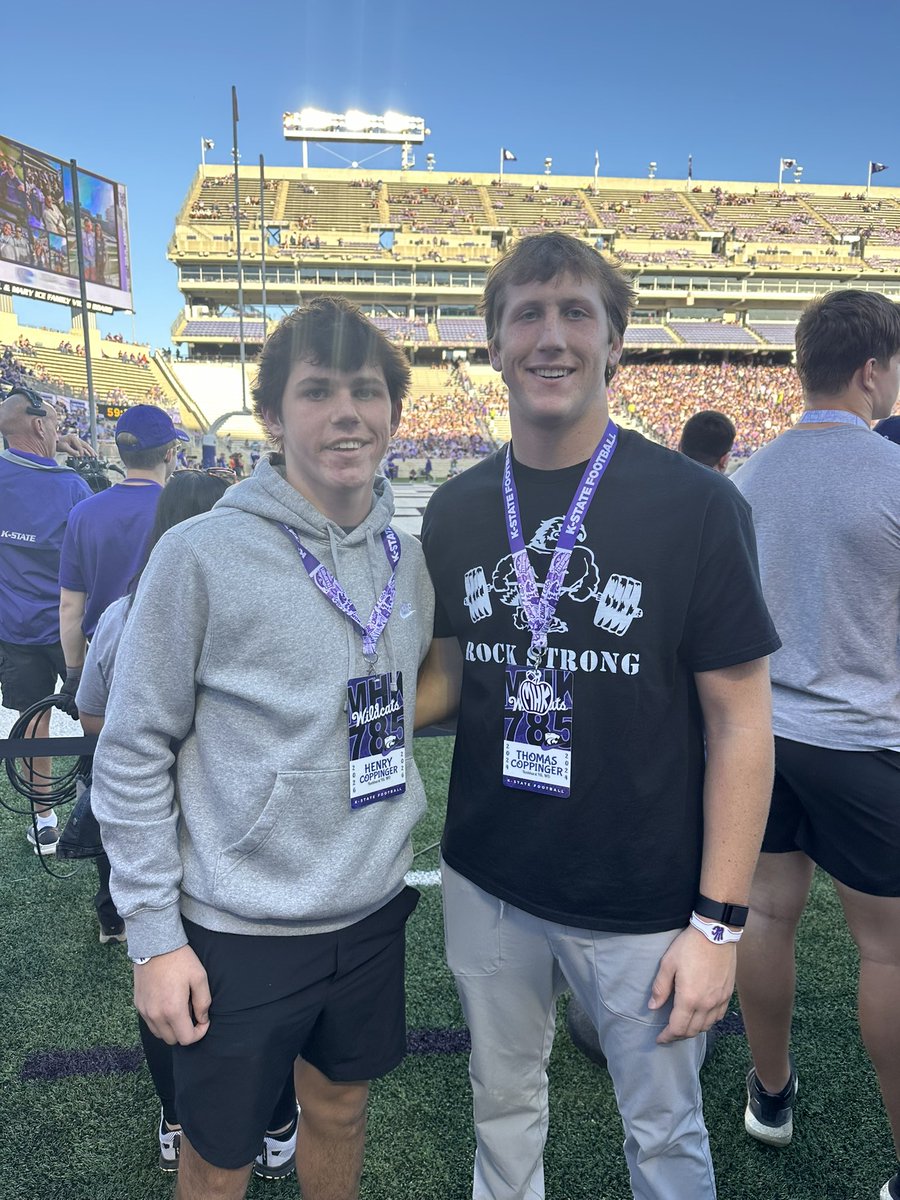 After a great visit I’m blessed to receive a PWO from K-State!! Thank you for the opportunity <a href="/CoachKli/">Chris Klieman</a> <a href="/CoachBrianLepak/">Brian Lepak</a> <a href="/spedbraet/">Taylor Braet</a> <a href="/CoachBufordJ/">Josh Buford</a> @RockFbRecruits