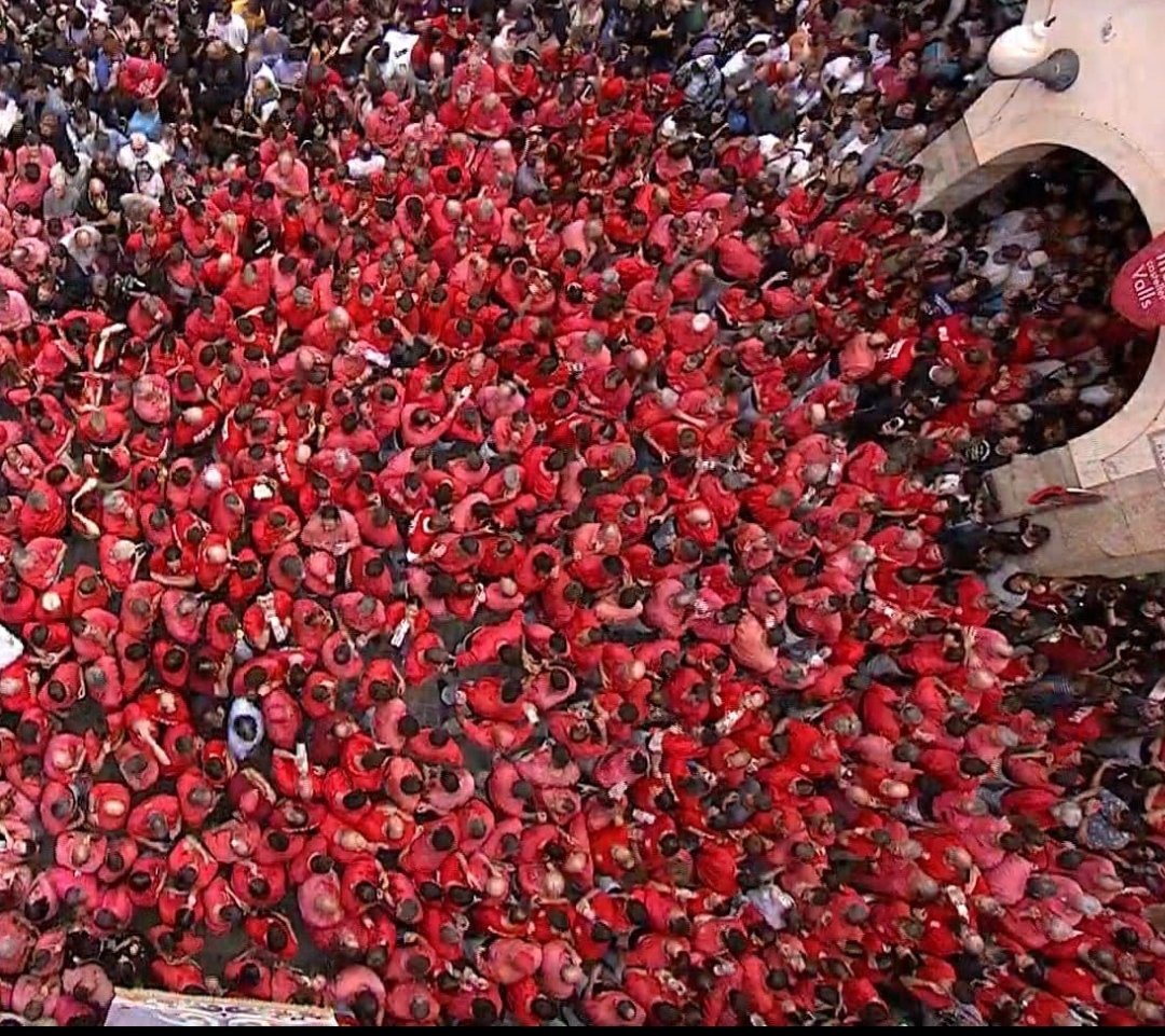 Som molt grans <a href="/JovesValls/">Colla Joves Xiquets de Valls</a>! Sens dubte hem fet una grandíssima actuació, la millor de la història, però això no hi haguessim aconseguit sense el tsunami vermell! No ho perdem!!!! A gaudir-ho JOVES!!!!!! FELICITATS A TOTS  I TOTES!